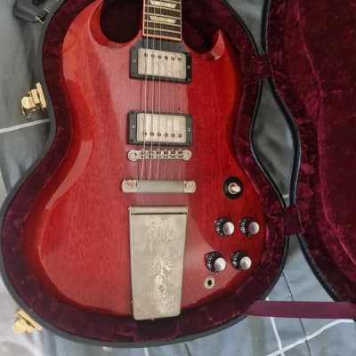 Gibson Custom Shop M2M '61 Les Paul SG Standard Reissue - VOS Faded Cherry for sale