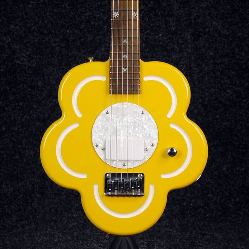 Daisy Rock Artist Flower Electric Guitar - Yellow - 2nd Hand