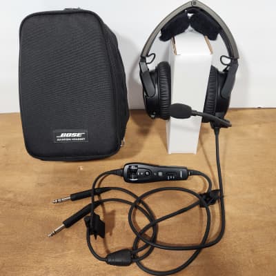 Bose A20 Aviation Headset Bluetooth GA Dual Plug Pilot Headphones