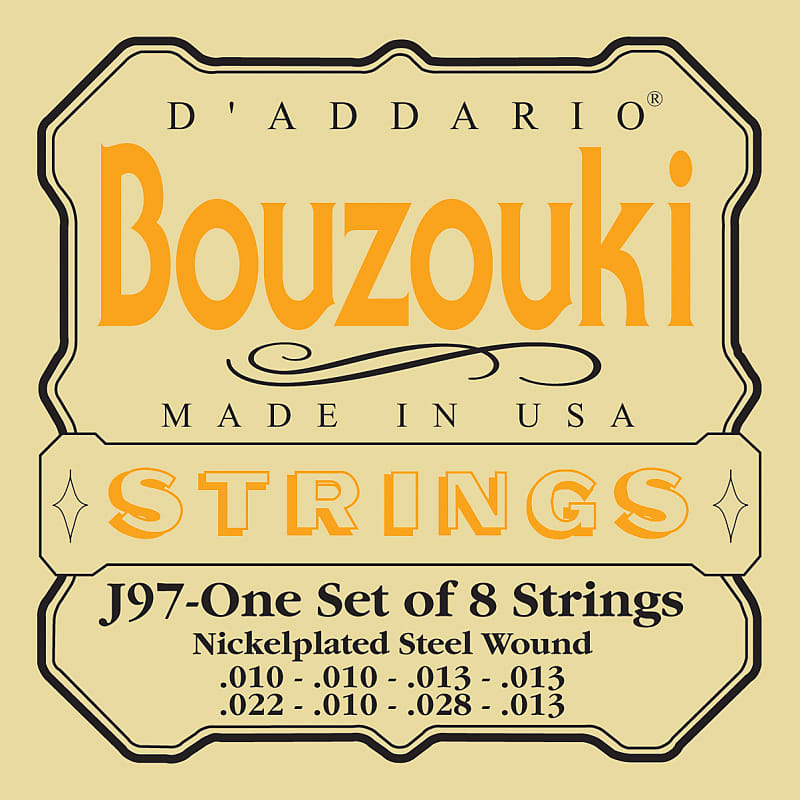 Bouzouki Greek Nickel Strings Reverb