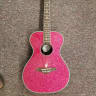 Daisy Rock Pixie Acoustic Pink Sparkle