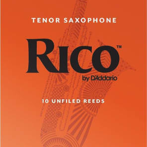 Rico RKA1025 Tenor Saxophone Reeds - Strength 2.5 (10-Pack)