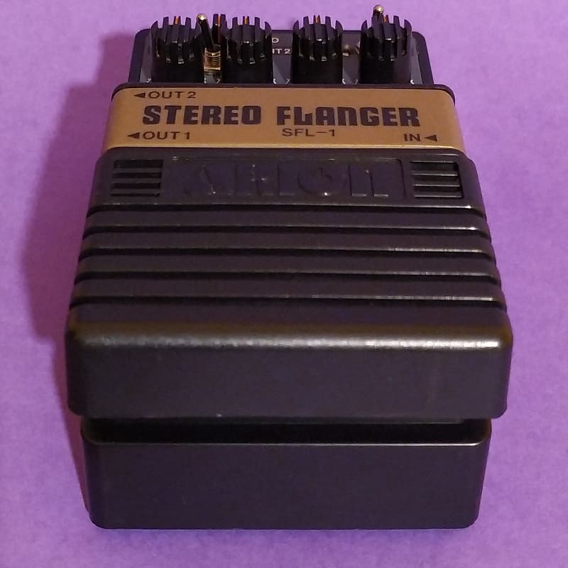 Arion SFL-1 Stereo Flanger w/Chorus & Fast Rate mods. Made