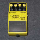 used Boss OD-2 Turbo OverDrive 1994 Black Label TAIWAN, Boss OD2 (NO box, NO pw, NO battery)