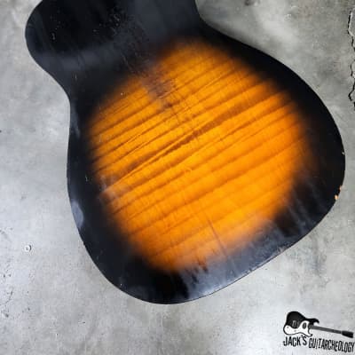 Luthier Special: Harmony Stella American Made Guitar Husk Project (1960s, Sunburst) image 12