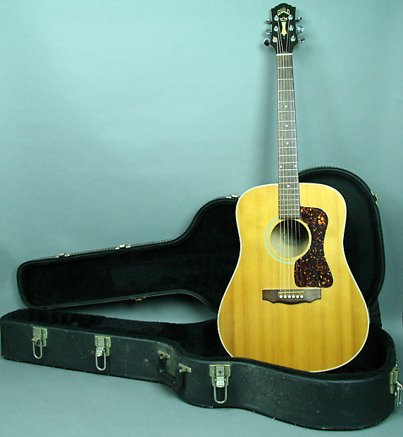 Guild D30 BLD Vintage Acoustic Guitar Natural Flame Finish USA