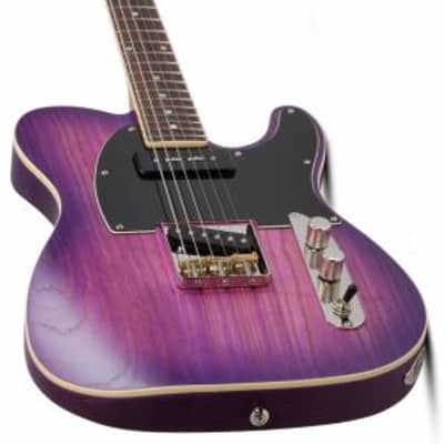 Schecter PT Special 6 String RH Electric Guitar - Purple Burst