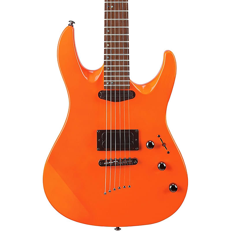 Mitchell MD200 Double-Cutaway Electric Guitar Orange image 1