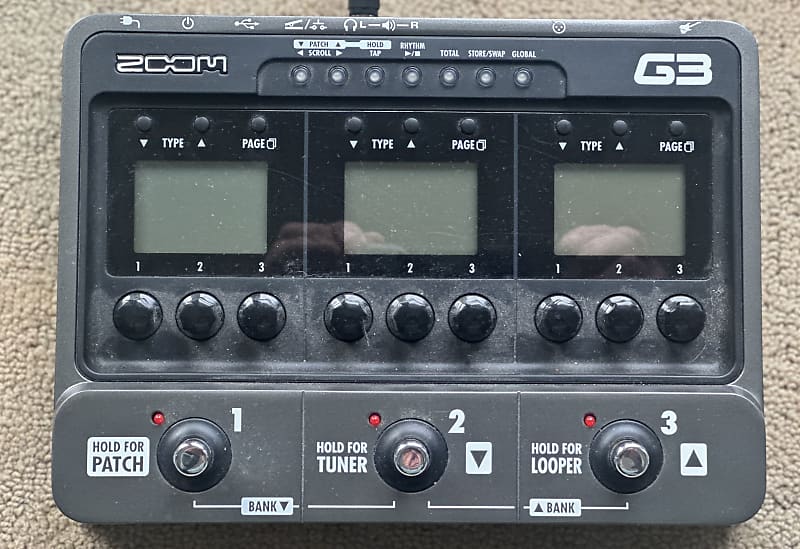 Zoom G3 Guitar Effects and Amp Simulator