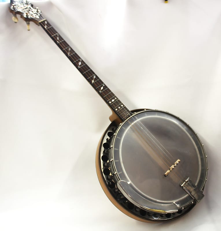 Vintage 1925 Paramount Style 'A' William L. Lange 4-String Tenor Banjo image 1