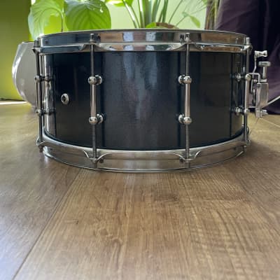 RCD Maple/Birch 14x6.5 Snare Drum Black Sparkle image 3
