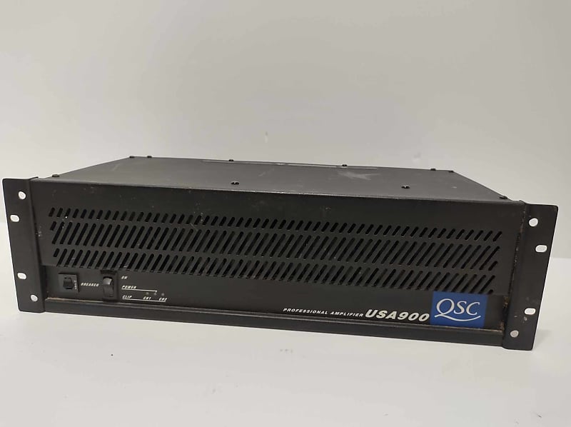 QSC USA900 Amplifier - Black image 1