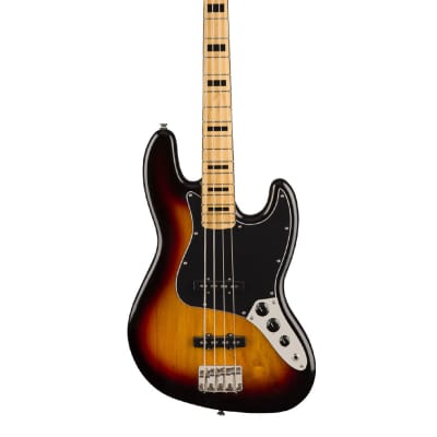 Used Squier Classic Vibe '70s Jazz Bass - 3-Color Sunburst w/ Maple FB image 3