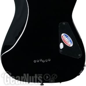 Schecter Omen-6 Left-handed Electric Guitar - Gloss Black image 6