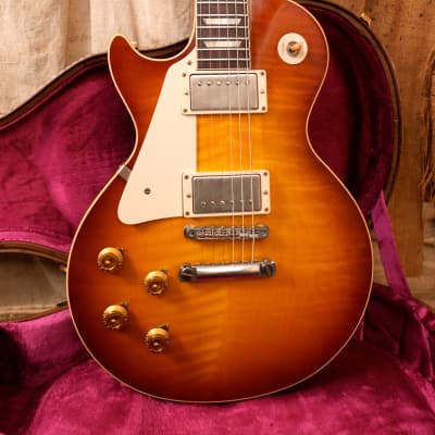 Gibson 2013 Les Paul '58 Reissue R8 Custom Shop Lefty  - Sunburst image 3
