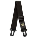 Ernie Ball Polylock Locking Strap for Electric Guitar and Bass in Black Poly lock polypro
