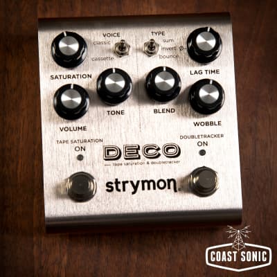 Mint Strymon Deco V2 Next Gen Tape Saturation and Doubletracker