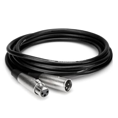 4-Pack Hosa 10 ft Microphone Cable 3-Pin XLR Male to Female 22AWG Mic Cord NEW image 1