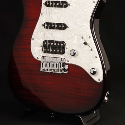 T's Guitar DST-Classic 22 Flame Crimson Burst [SN 031336] (03/21) image 4