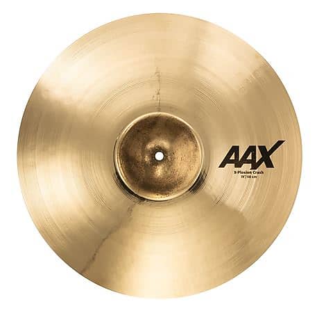 Sabian AAX XPlosion Crash Cymbal 19 Inch Brilliant Finish image 1