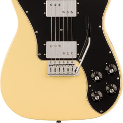 Fender Vintera II 70s Telecaster Deluxe Electric Guitar with Tremolo. Maple Fingerboard, Vintage White image 2