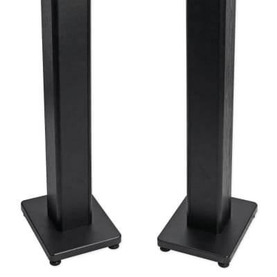 (2) Rockville 36” Studio Monitor Speaker Stands For Focal ALPHA 65 Monitors image 2