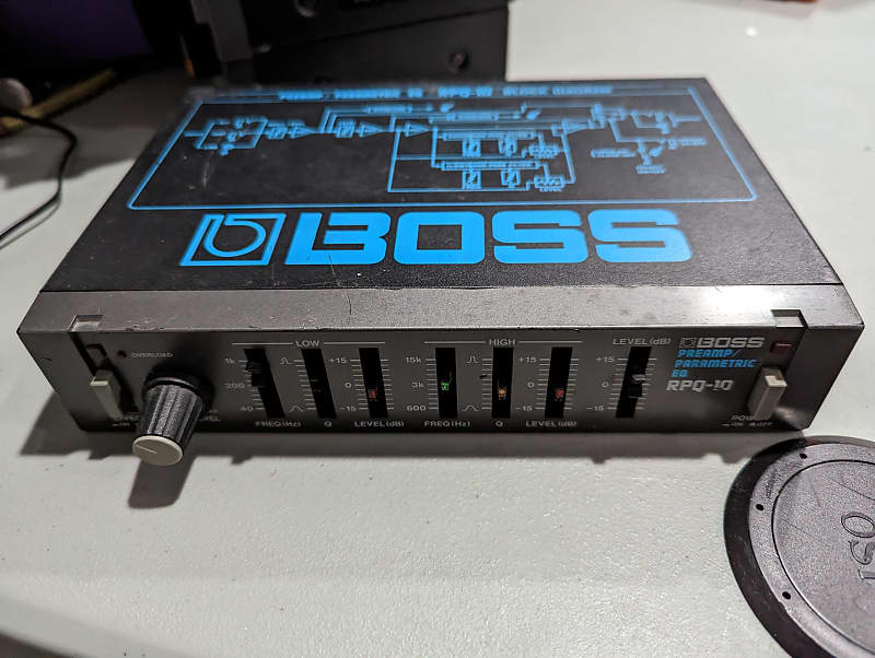 Boss RPQ-10 Micro Rack Series Preamp / Parametric EQ