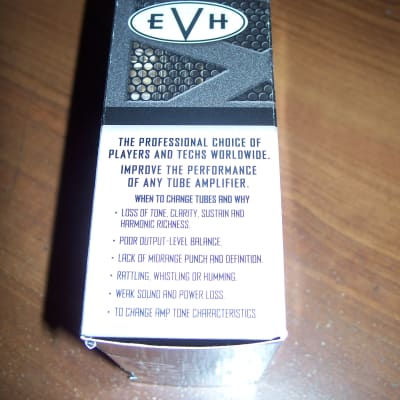 EVH 5150 (Eddie Van Halen) Premium Select ECC83 / 12AX7 Vacuum Tubes NOS NIB image 3