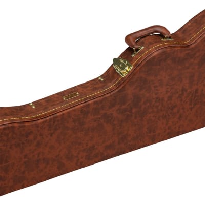 Fender Poodle Case for Stratocaster or Telecaster Guitars, Brown image 3