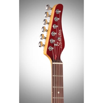 Schecter PT Fastback IIB Electric Guitar, Metallic Red image 8