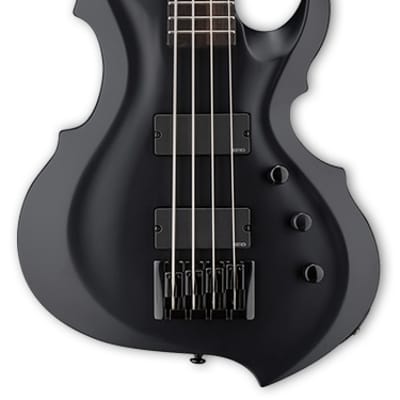 ESP LTD ESP LTD TA-604 FRX Black Satin w/Case image 1