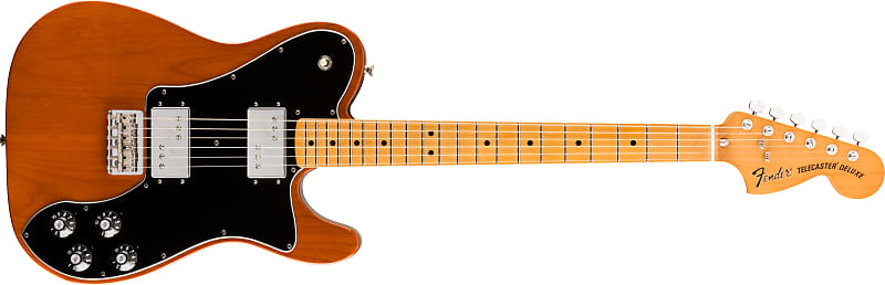 Fender  Vintera® '70s Telecaster® Deluxe, Maple Fingerboard, Mocha - MX22243737 image 1