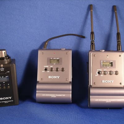 Sony URX-P2 / UTX-B2 Wireless Lavalier Microphone System (for 