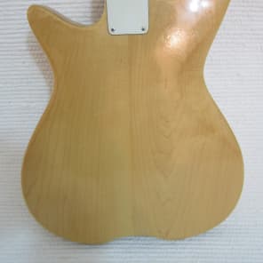 Vintage 1970s Gretsch TK 300 Solid Body Electric Guitar Natural Finish Clean Original Case image 7