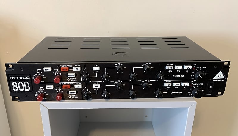 Trident Series 80B Dual Channel Preamp/EQ With Lundhal Mic | Reverb