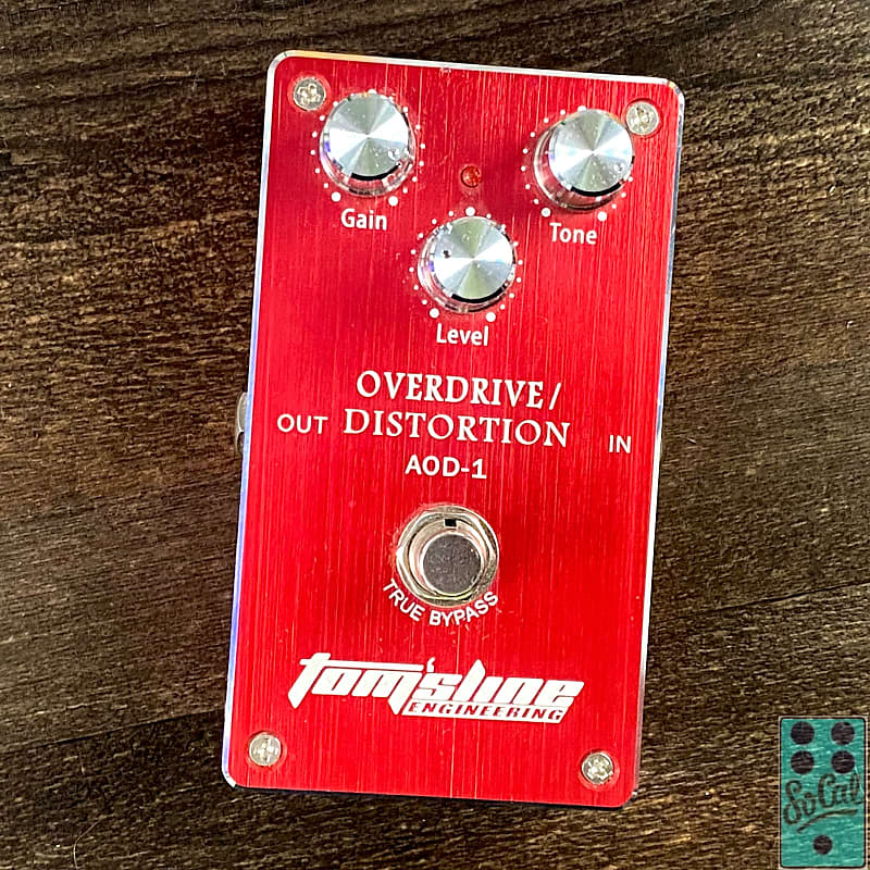 Tomsline AOD-1 Overdrive/Distortion w/Original Box!