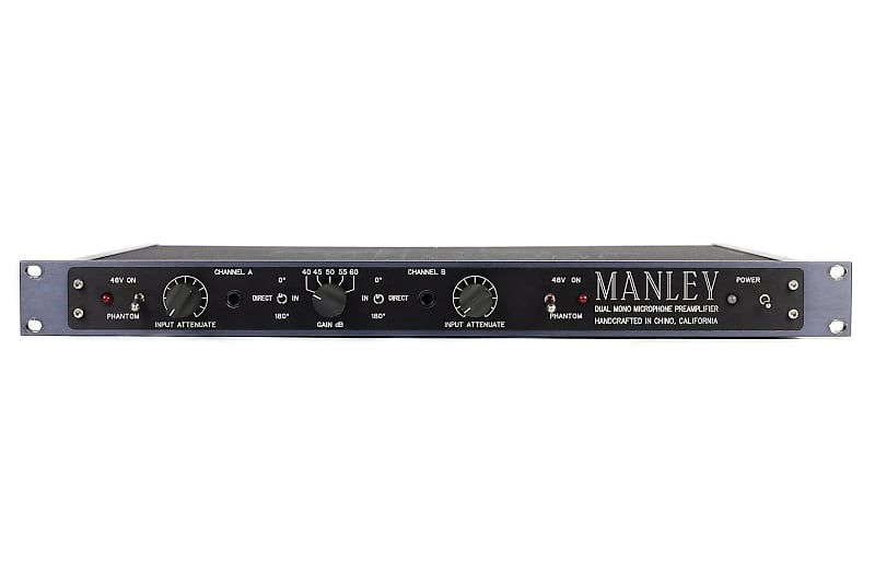Manley Labs Dual Mono Microphone Preamplifier image 2