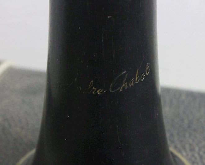 Andre chabot clarinet hotsell