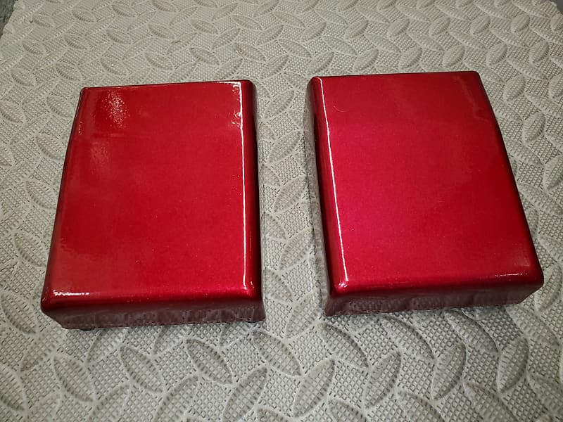 Pedal Enclosure  3 3/4 X 4 3/4  Candy Red image 1