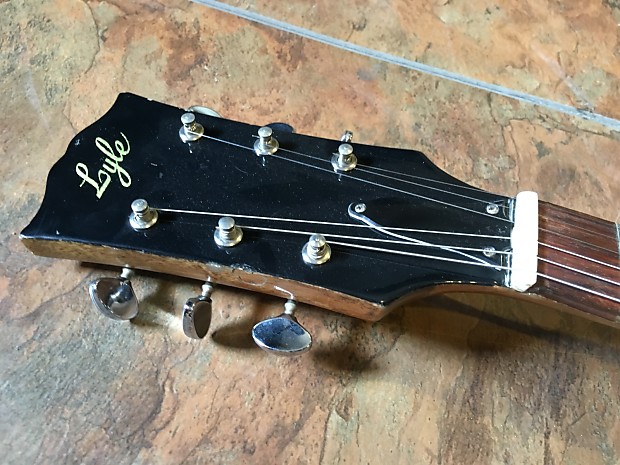 Vintage 1970's Lyle SG Electric Guitar Lawsuit MIJ Japan Relic