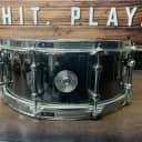 Mapex ARST4551CEB Armory Tomahawk 14x5.5" Steel Snare Drum 2010s - Black Chrome