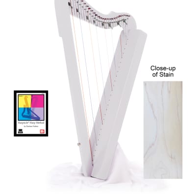Sharpsicle Harp w/ Book & DVD - White image 1