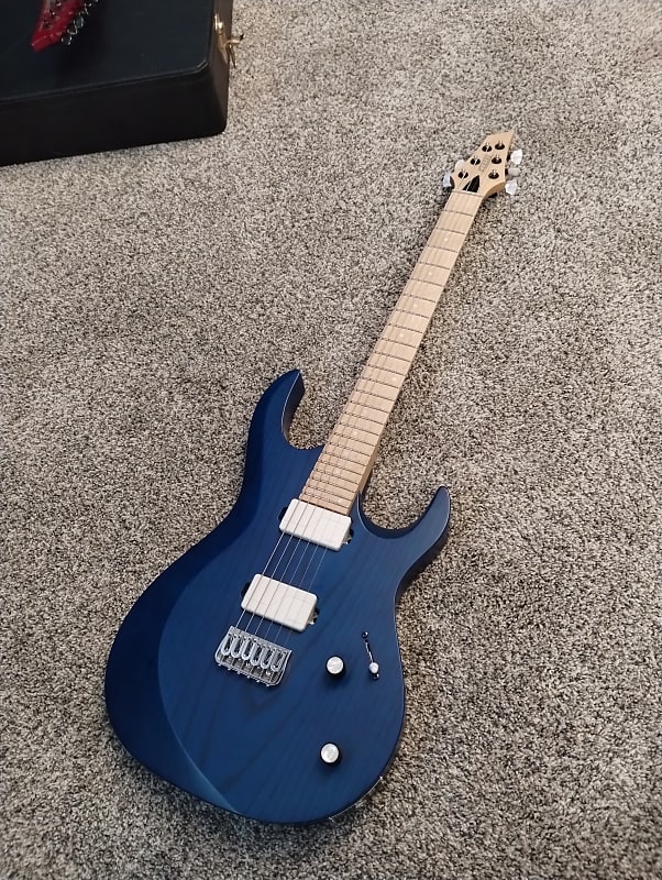 Kiesel Aries A6h Sapphire Blue Matte Fishman Fluence Reverb