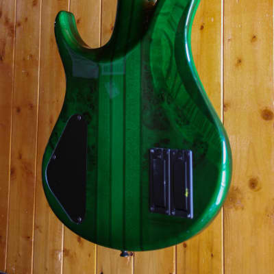 Inyen IBP-500 5 String Bass Guitar - Trans Green *Showroom Condition image 15