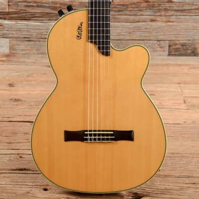 Epiphone Chet Atkins SST Studio Nylon Natural 1995 | Reverb