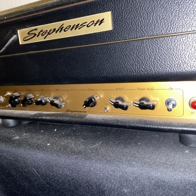 Stephenson 30 WATT Custom Deluxe Amplifier 2000’s Black/gold image 4