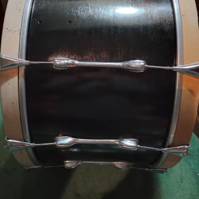 Slingerland 24x14 Bass Drum 1970's/80s - Black Paint image 4