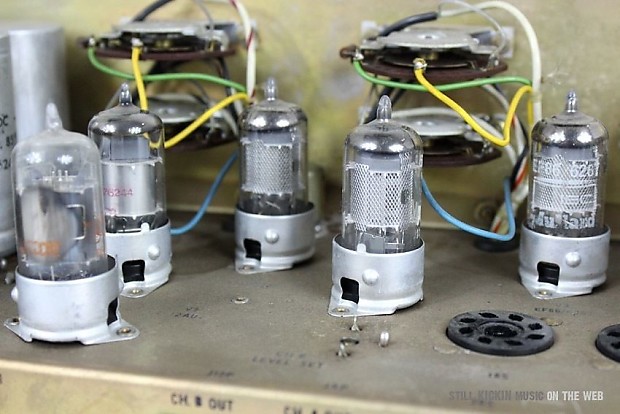 AMPEX MX-35 VINTAGE TUBE 4-CHANNEL MIC/LINE MIXER & PREAMP