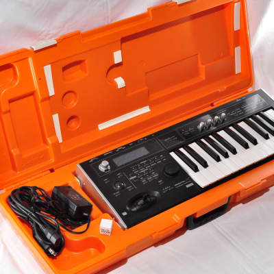 Korg MICRO X Synthesizer Digital 25 Key Keyboard w/Adapter&Hardcase Used From Japan #691