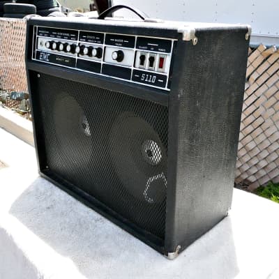 Vintage 70s EMC S110  60 Watt Solid State Guitar Amplifier - PV Music Guitar Shop Inspected, Serviced and Tested - Works / Functions / Sounds and Looks Great - Very Good Condition image 3